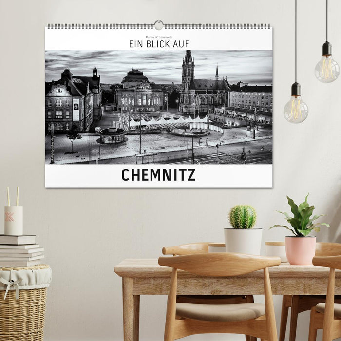 A look at Chemnitz (CALVENDO wall calendar 2024) 