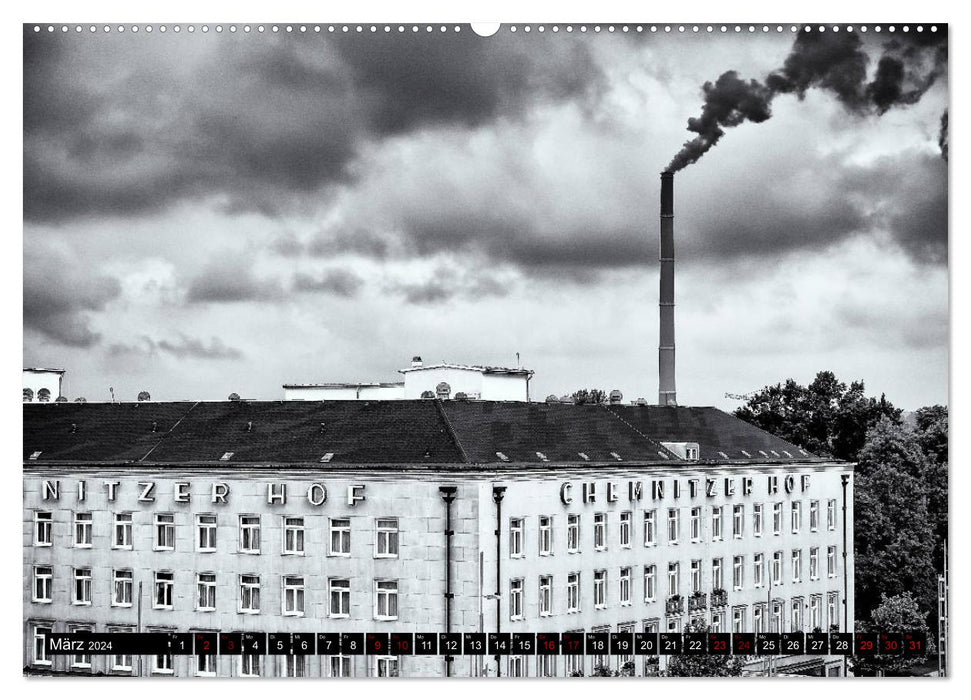 Ein Blick auf Chemnitz (CALVENDO Wandkalender 2024)