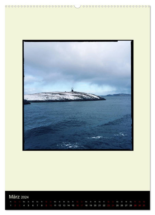 Mit der MS Lofoten zum Nordkap (CALVENDO Wandkalender 2024)