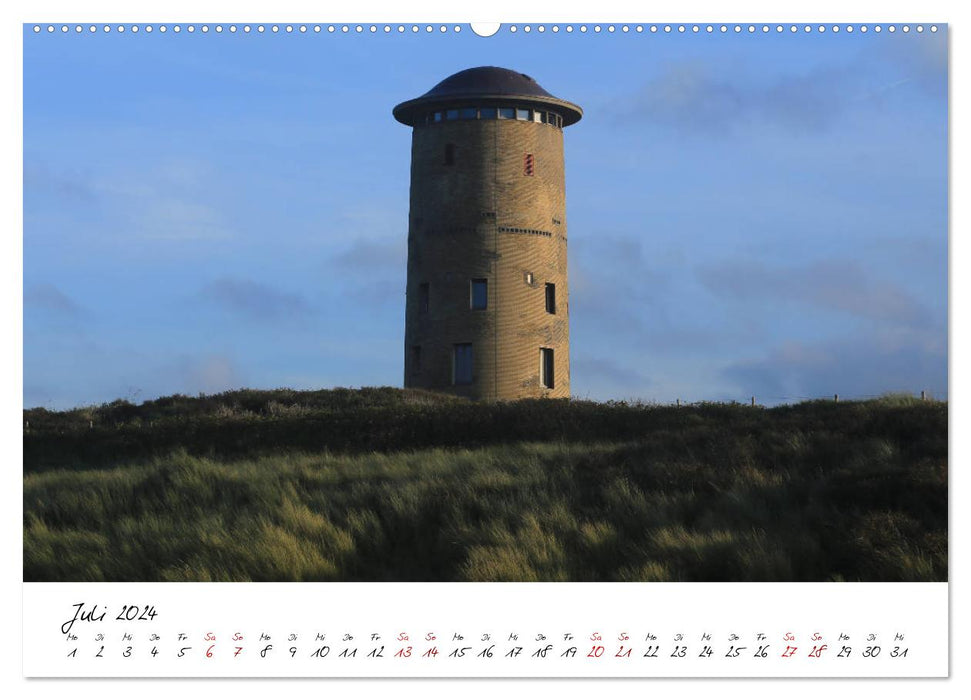 Das Seebad Domburg (CALVENDO Premium Wandkalender 2024)