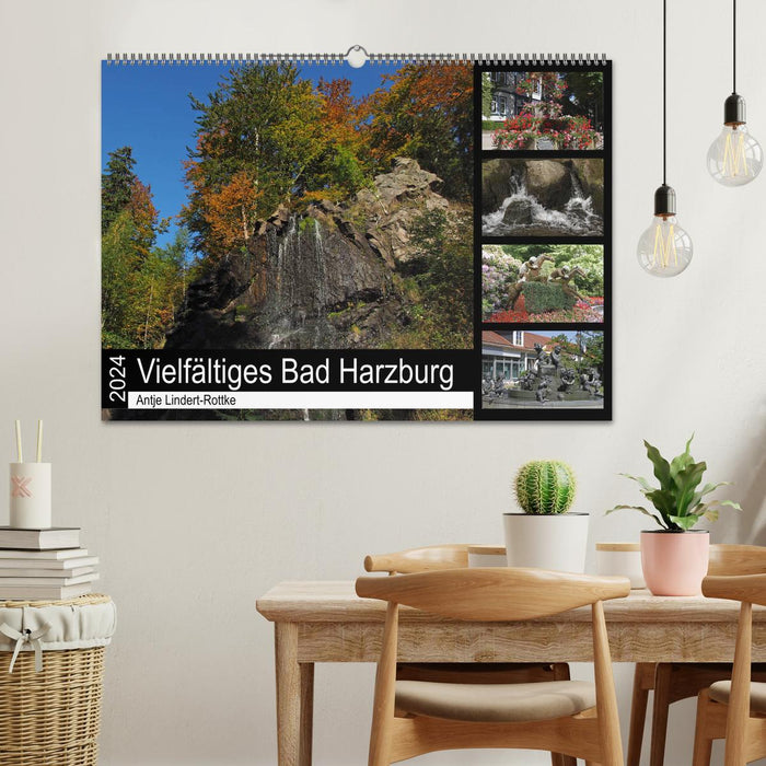 Vielfältiges Bad Harzburg (CALVENDO Wandkalender 2024)