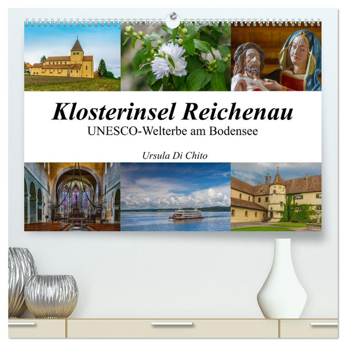 Klosterinsel Reichenau - UNESCO-Welterbe am Bodensee (CALVENDO Premium Wandkalender 2024)