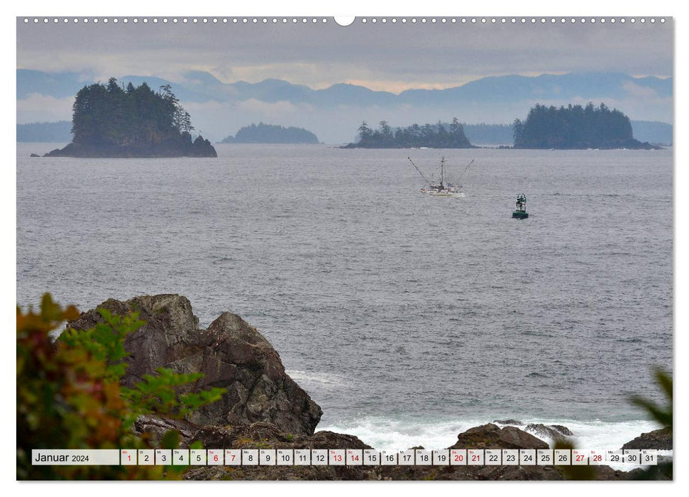 Faszination Vancouver Island (CALVENDO Premium Wandkalender 2024)