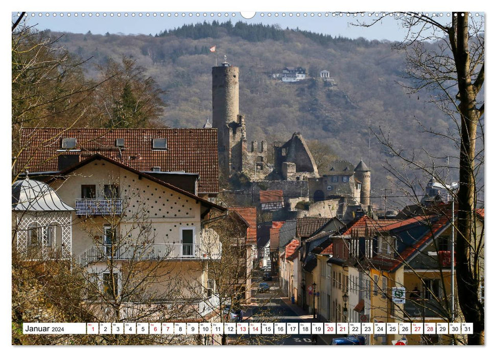 Beautiful Eppstein from Frankfurt taxi driver Petrus Bodenstaff (CALVENDO wall calendar 2024) 