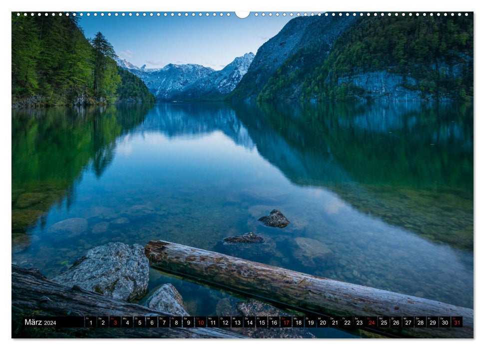 Berchtesgadener Land - Malerische Ansichten (CALVENDO Premium Wandkalender 2024)