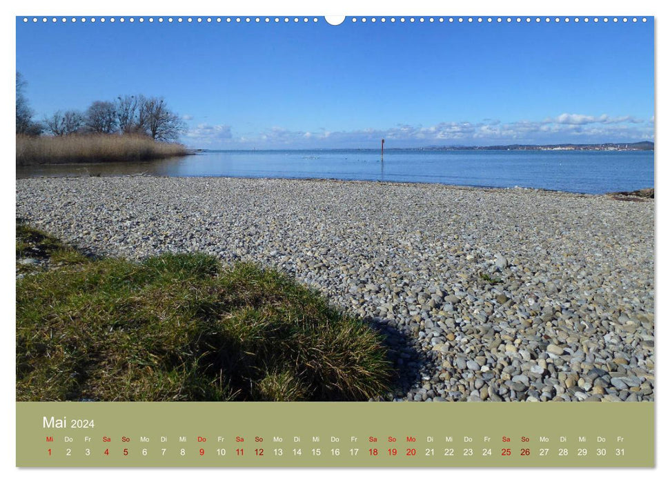 Bodenseeblicke (CALVENDO Wandkalender 2024)