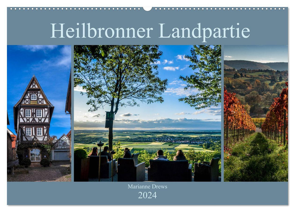 Heilbronner Landpartie (CALVENDO Wandkalender 2024)