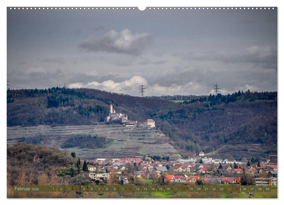 Campagne de Heilbronn (Calvendo mural CALVENDO 2024) 