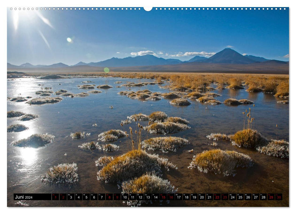 Blickpunkte der Anden (CALVENDO Premium Wandkalender 2024)