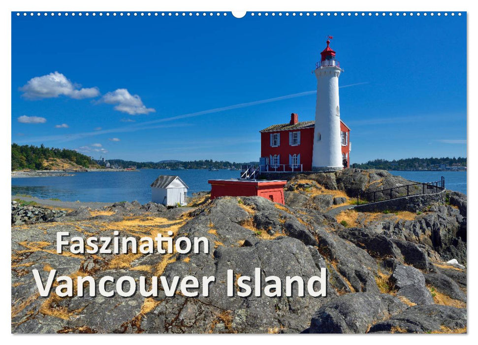 Fascination Île de Vancouver (Calendrier mural CALVENDO 2024) 
