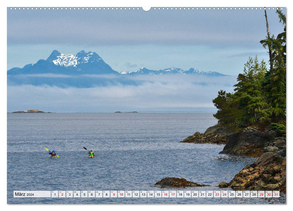 Fascination Île de Vancouver (Calendrier mural CALVENDO 2024) 