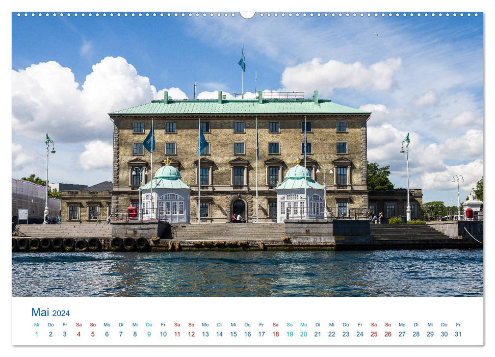 Belle Copenhague (calendrier mural CALVENDO 2024) 