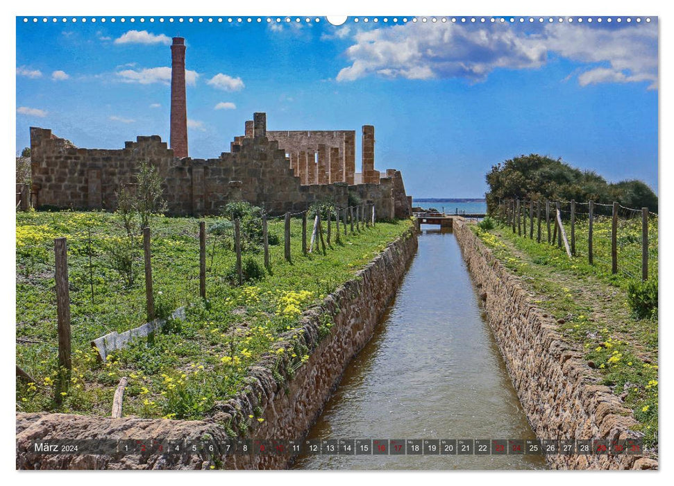 Widersprüchliches Sizilien (CALVENDO Premium Wandkalender 2024)