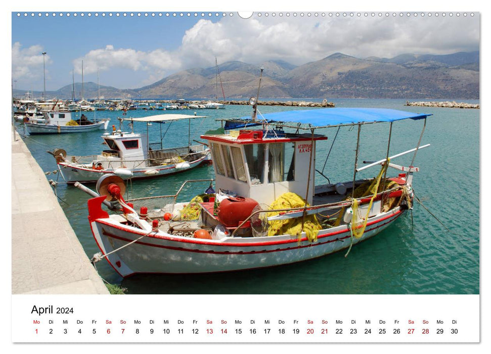 Griechenland - Insel Kefalonia (CALVENDO Premium Wandkalender 2024)