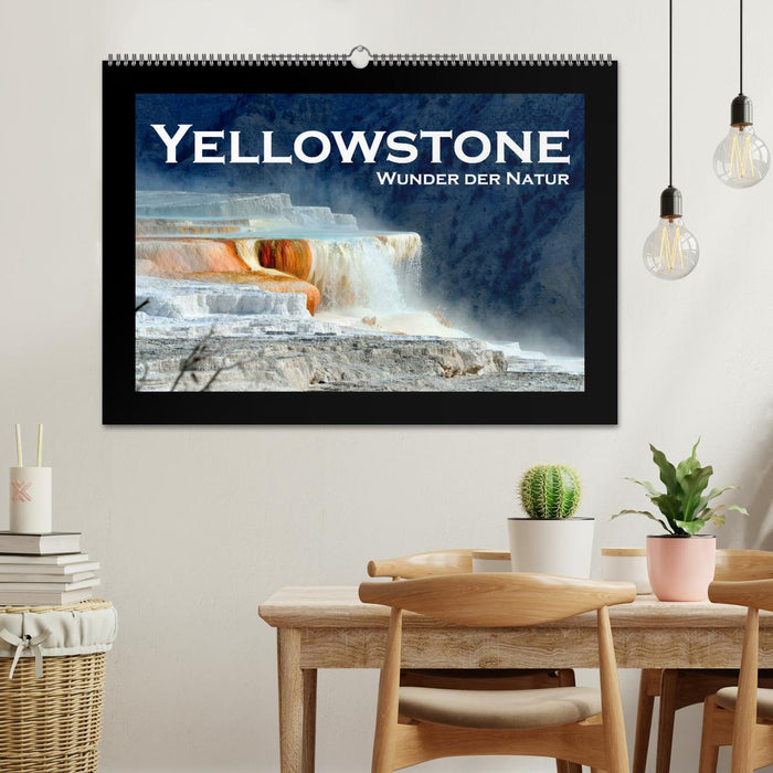 Yellowstone – Merveilles de la nature (Calvendo mural CALVENDO 2024) 