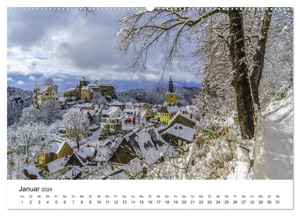 Hohnsteiner Impressionen (CALVENDO Premium Wandkalender 2024)