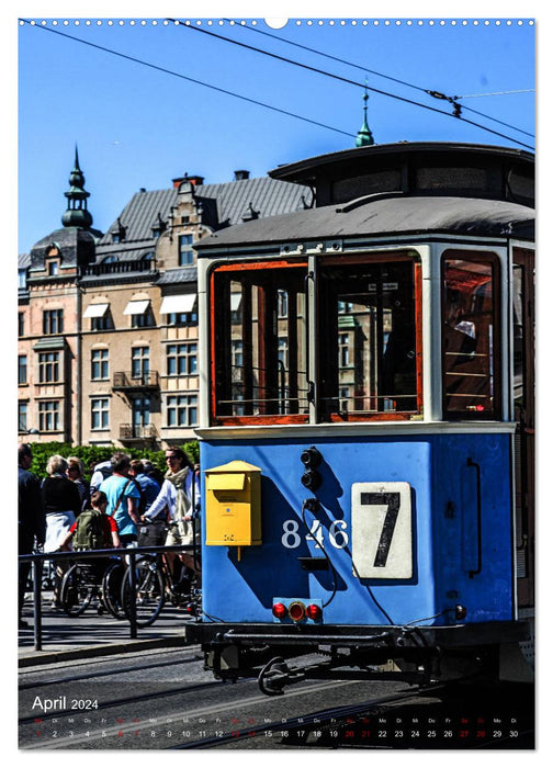 STOCKHOLM Stadt der Kronen (CALVENDO Premium Wandkalender 2024)
