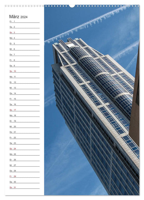 Rotterdam: Blick auf Fassaden (CALVENDO Wandkalender 2024)