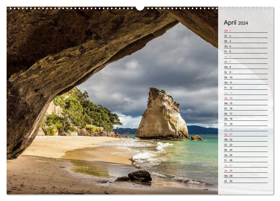 Sehnsucht nach Neuseeland (CALVENDO Wandkalender 2024)