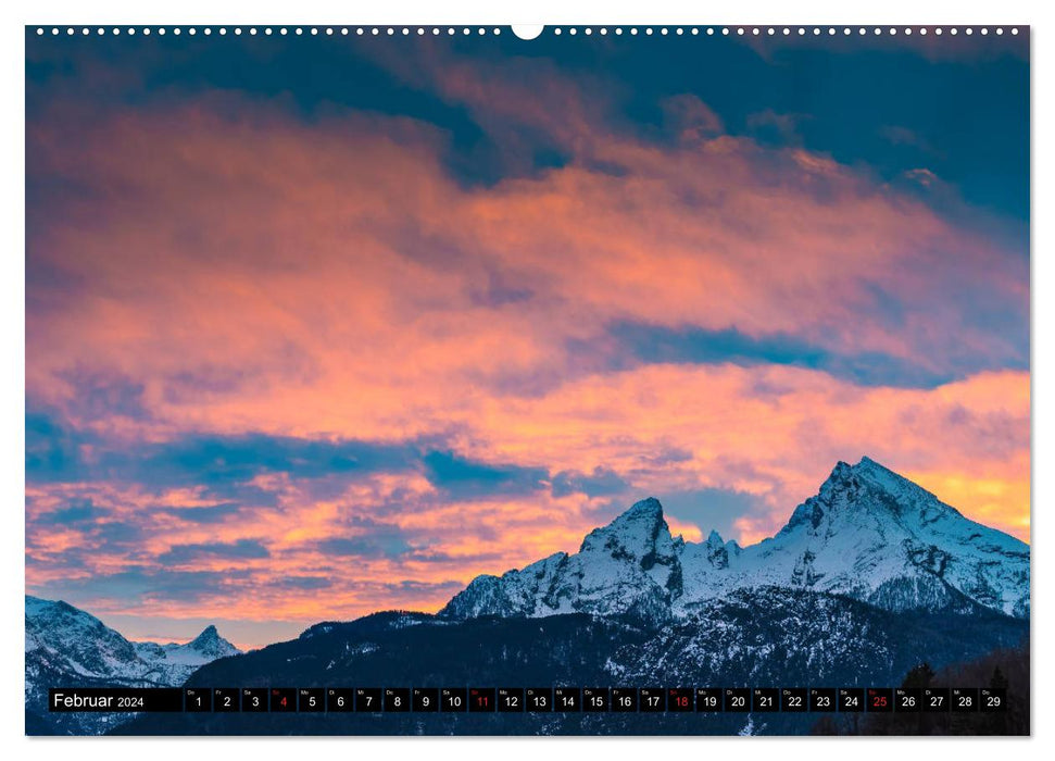 Berchtesgadener Land - Malerische Ansichten (CALVENDO Wandkalender 2024)