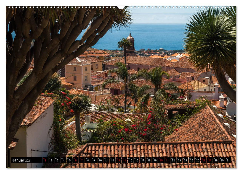 Tenerife - Au milieu de l'archipel atlantique (Calendrier mural CALVENDO 2024) 