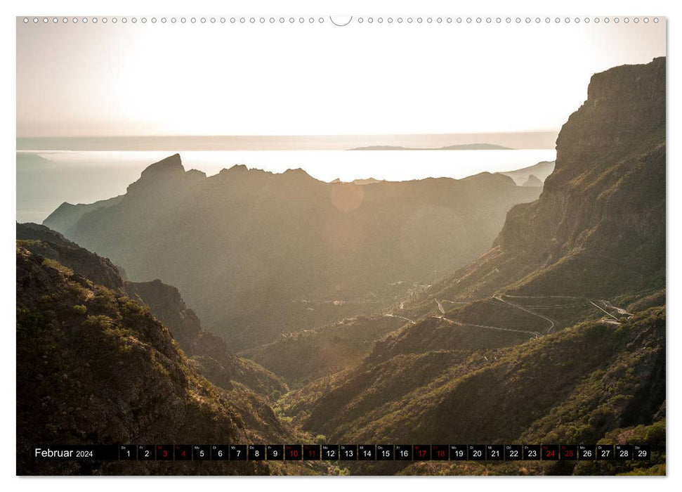 Tenerife - Au milieu de l'archipel atlantique (Calendrier mural CALVENDO 2024) 