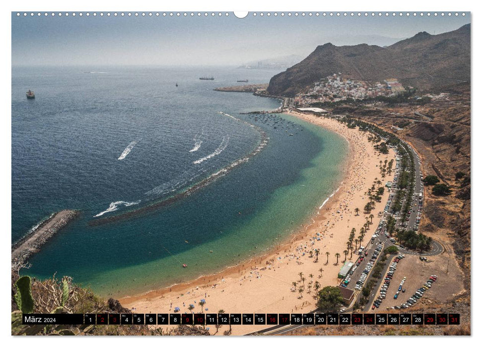 Tenerife - Au milieu de l'archipel atlantique (Calendrier mural CALVENDO 2024) 