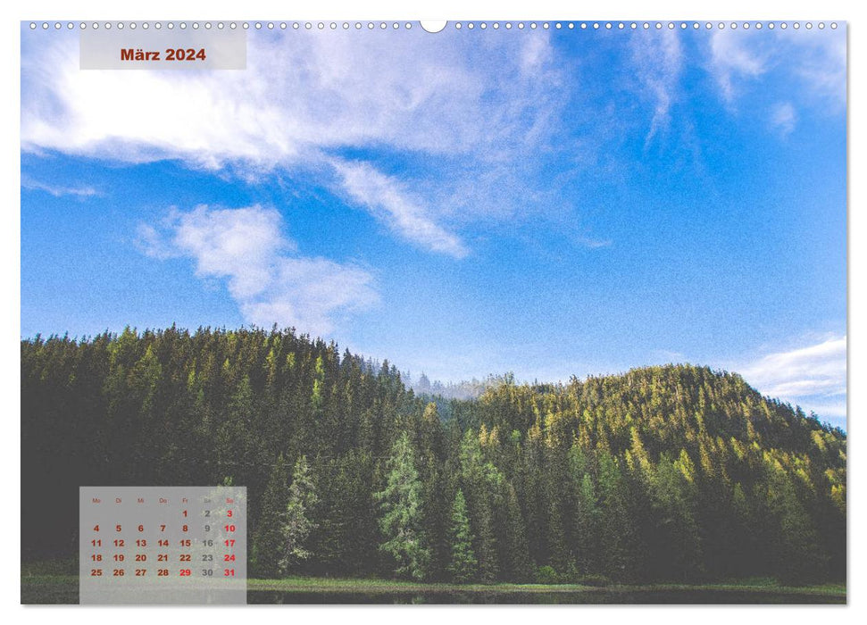 Printemps en Carinthie (Calvendo Premium Wall Calendar 2024) 