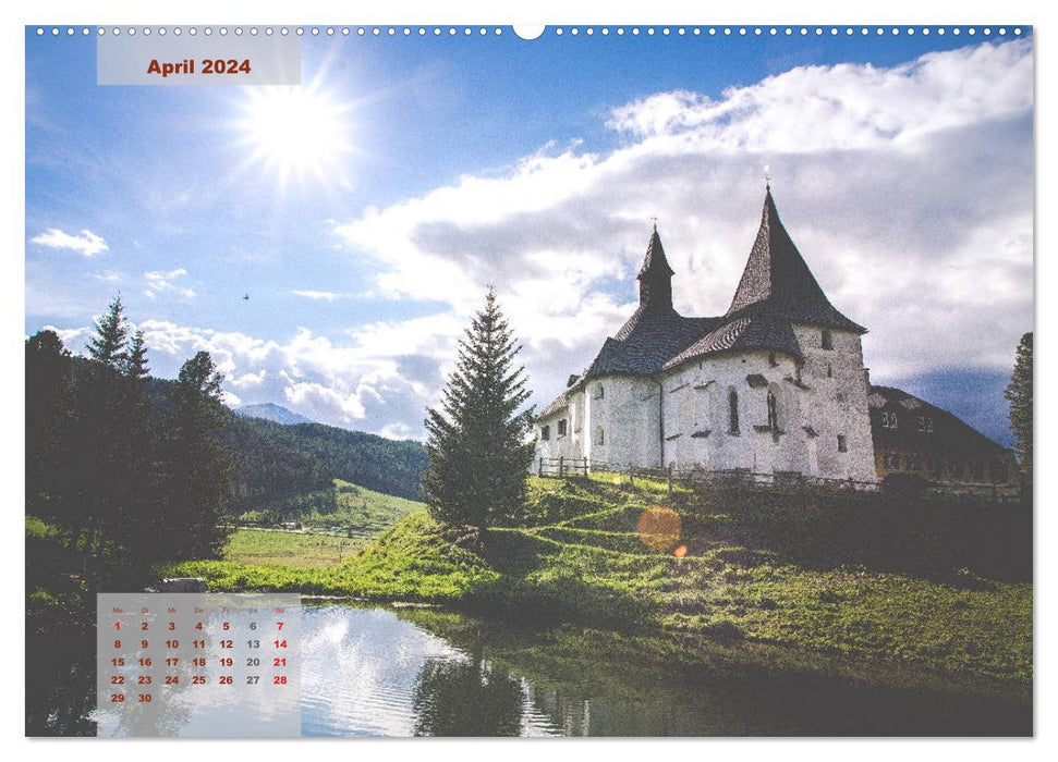 Ein Frühling in Kärnten (CALVENDO Premium Wandkalender 2024)