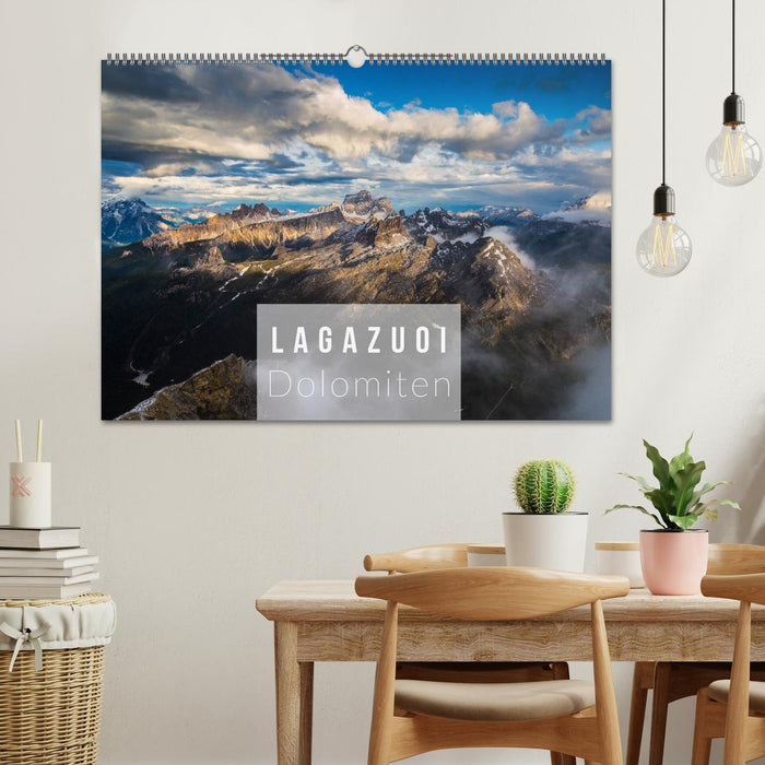 Lagazuoi Dolomites (Calendrier mural CALVENDO 2024) 