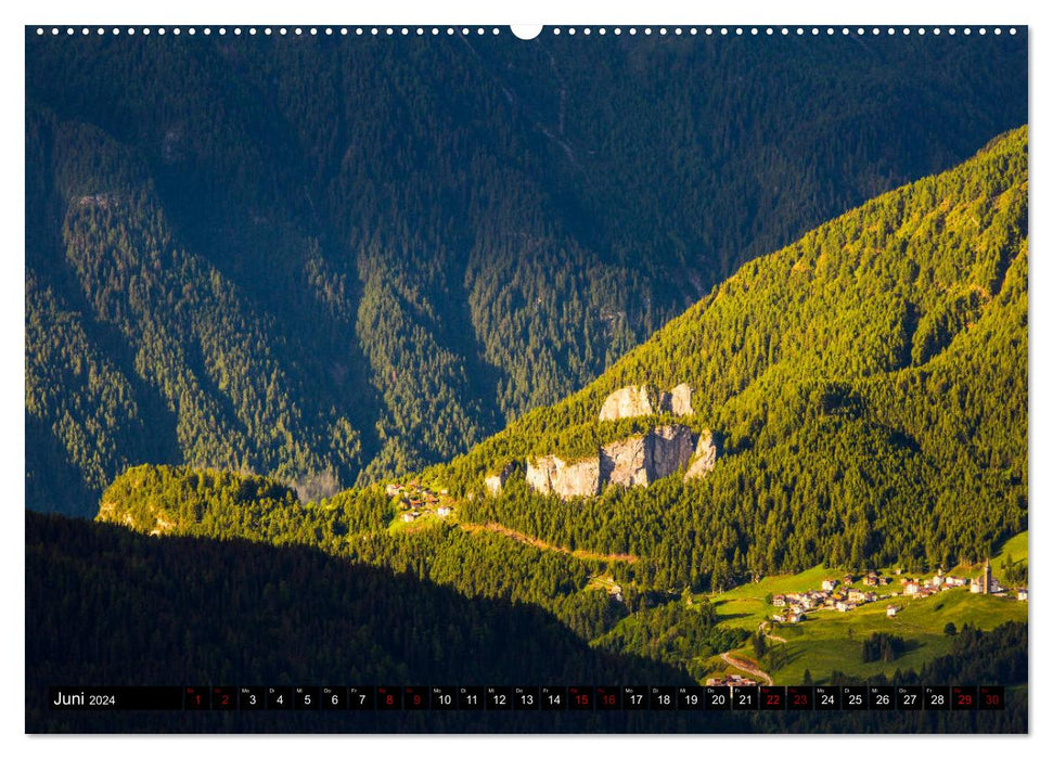 Lagazuoi Dolomiten (CALVENDO Wandkalender 2024)