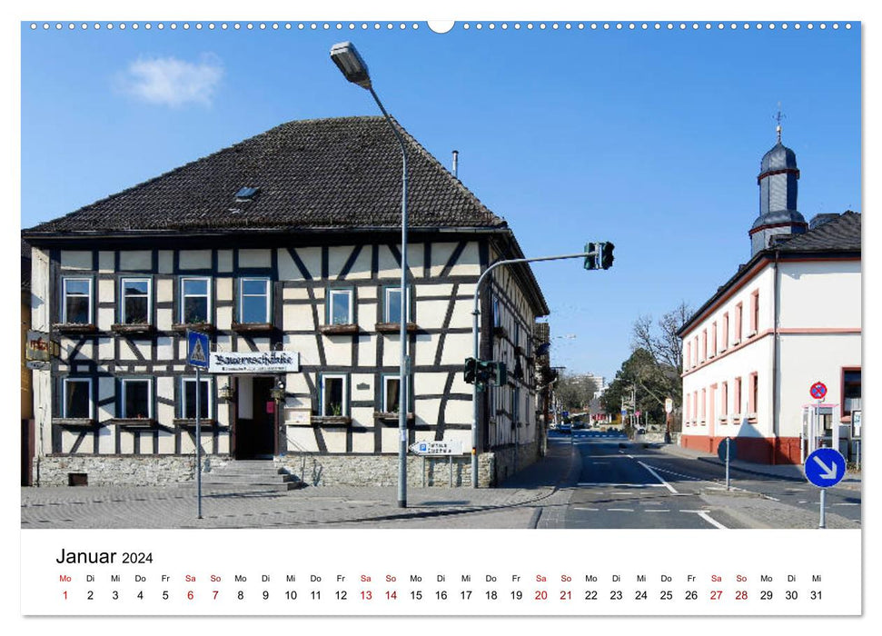 Eschborn vom Taxifahrer Petrus Bodenstaff (CALVENDO Wandkalender 2024)