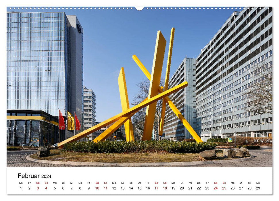 Eschborn vom Taxifahrer Petrus Bodenstaff (CALVENDO Wandkalender 2024)