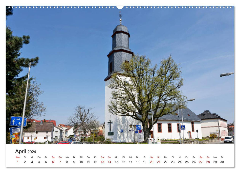 Eschborn vom Taxifahrer Petrus Bodenstaff (CALVENDO Wandkalender 2024)