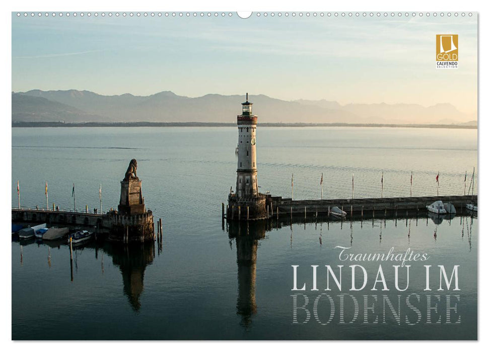 Traumhaftes Lindau im Bodensee (CALVENDO Wandkalender 2024)