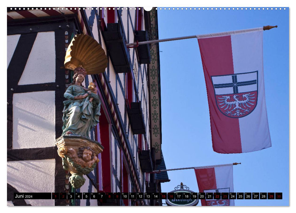 Ahrweiler - Mittelalterflair an der Ahr (CALVENDO Wandkalender 2024)