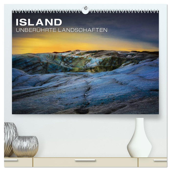 Island - Unberührte Landschaften (CALVENDO Premium Wandkalender 2024)