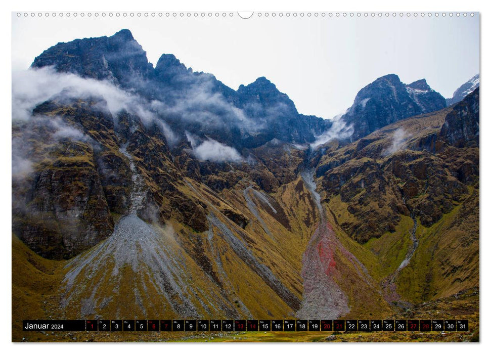 Points de vue des Andes (Calendrier mural CALVENDO 2024) 
