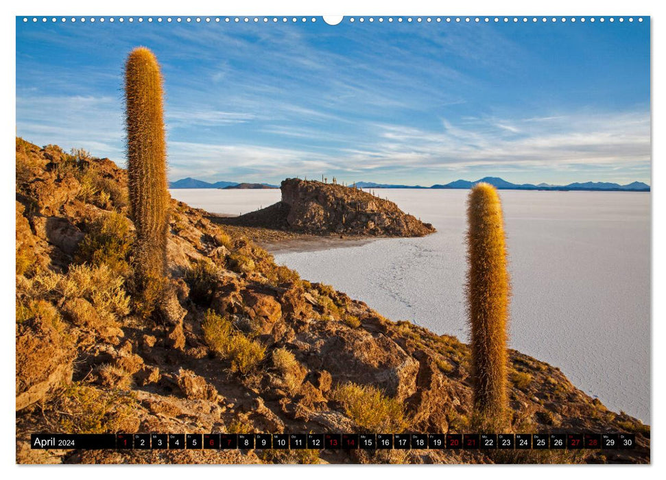 Blickpunkte der Anden (CALVENDO Wandkalender 2024)