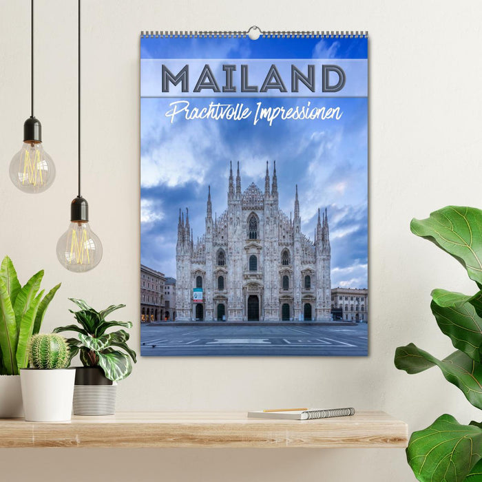 MILAN Impressions magnifiques (calendrier mural CALVENDO 2024) 