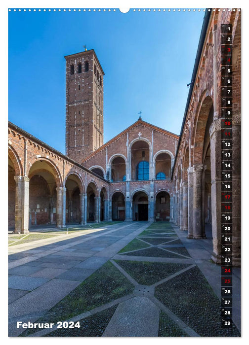 MILAN Impressions magnifiques (calendrier mural CALVENDO 2024) 