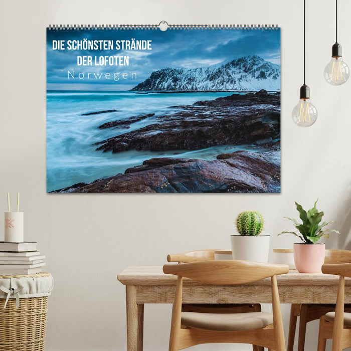 Die schönsten Strände der Lofoten - Norwegen (CALVENDO Wandkalender 2024)