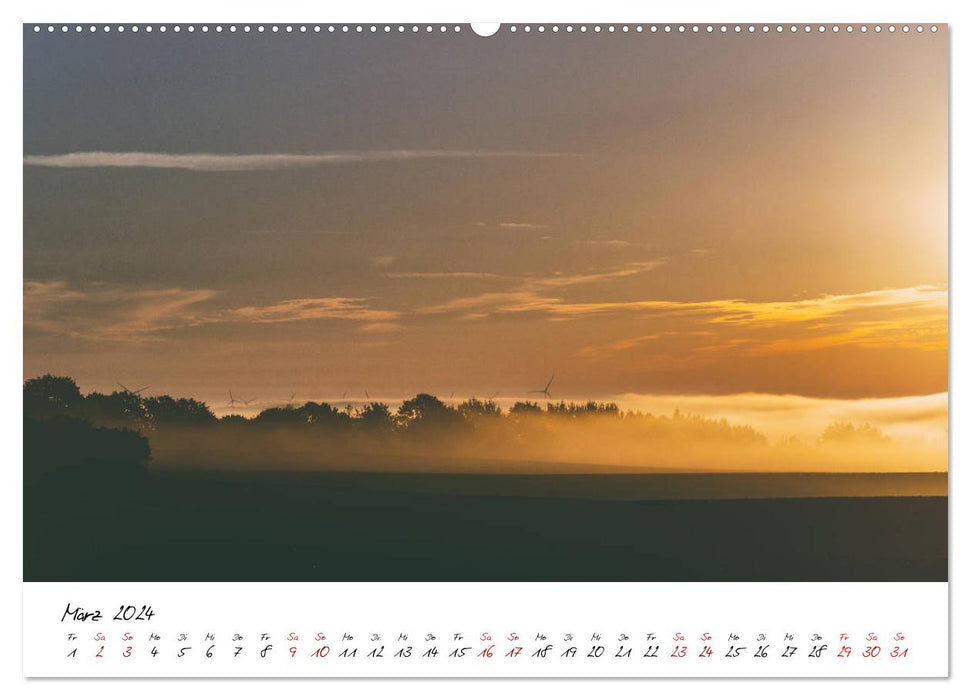 Meer-Landschaft - 12 Monate Schleswig Holstein (CALVENDO Premium Wandkalender 2024)