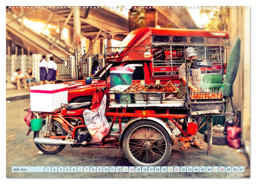 Street Life, das Leben der Straße (CALVENDO Premium Wandkalender 2024)