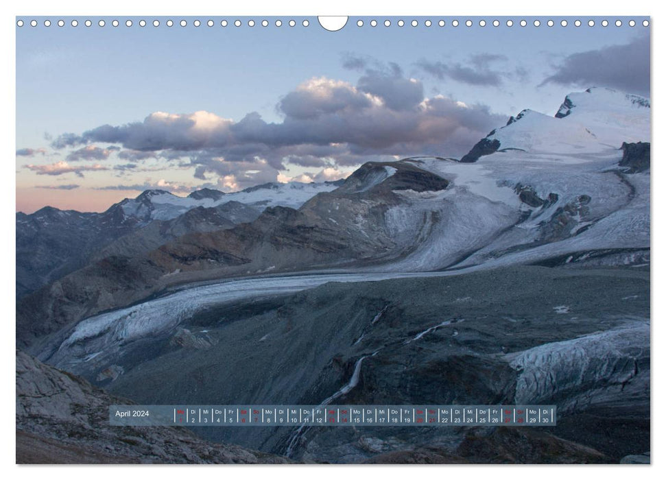 Höhepunkte unserer Alpen - Bergweh ® (CALVENDO Wandkalender 2024)