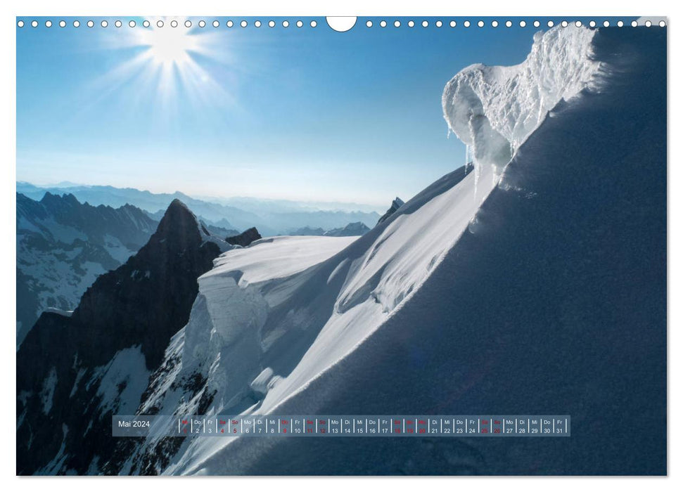 Points forts de nos Alpes - Bergweh ® (Calendrier mural CALVENDO 2024) 