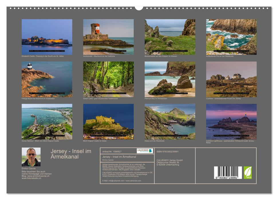 Jersey - Insel im Ärmelkanal (CALVENDO Premium Wandkalender 2024)