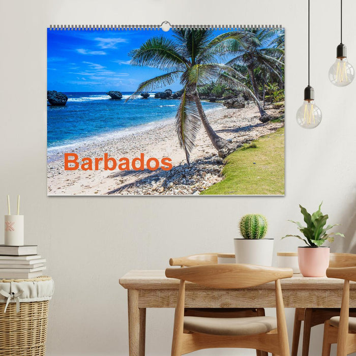 Barbade (Calendrier mural CALVENDO 2024) 