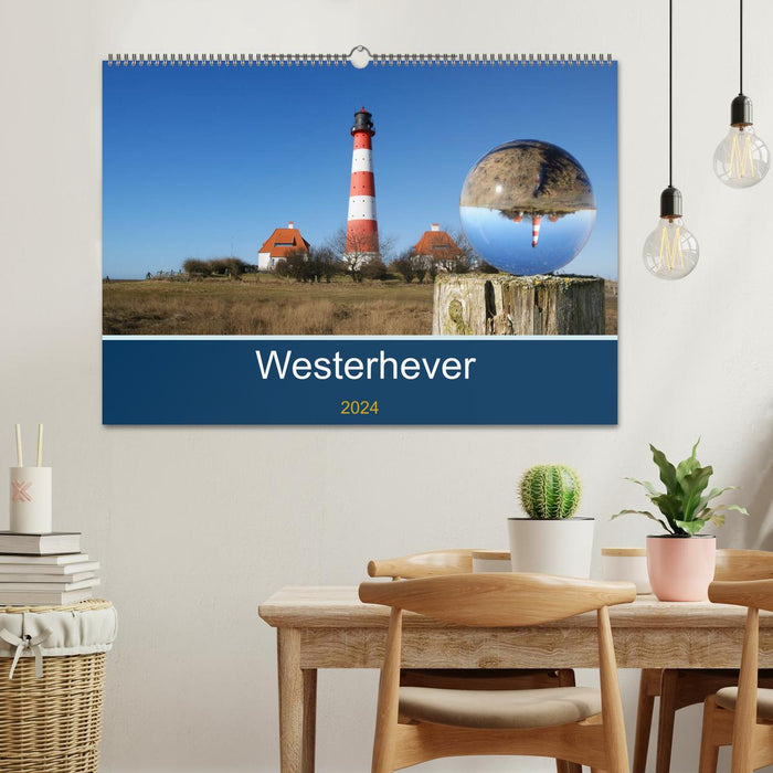 Westerhever (CALVENDO Wandkalender 2024)