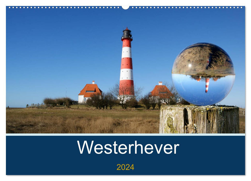 Westerhever (Calendrier mural CALVENDO 2024) 
